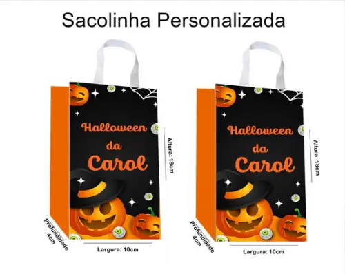 Sacolinha Personalizada Halloween