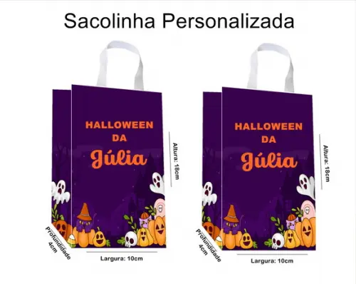 Sacolinha Personalizada Halloween