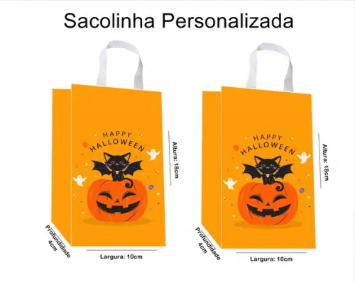 Sacolinha Personalizada Halloween