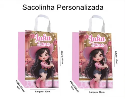 Sacolinha Personalizada Ana Catela