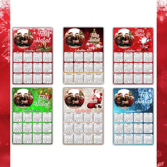 Calendários Natal 2023 Arquivo Digital
