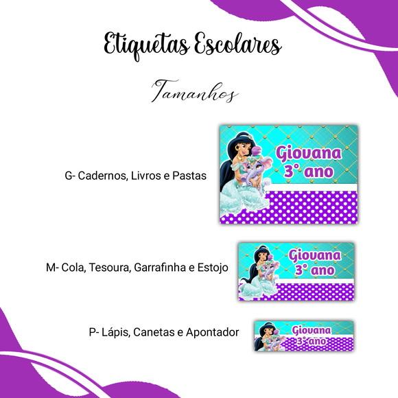 Etiqueta Escolar - Arquivo Digital 56 Temas de Etiquetas
