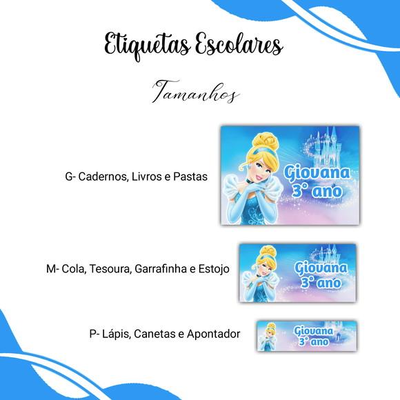 Etiquetas Escolares - Arquivo 56 Temas