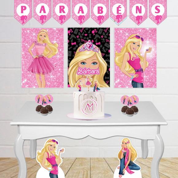 Kit Festa Digital Barbie