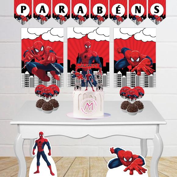 Kit Festa Digital Homem Aranha