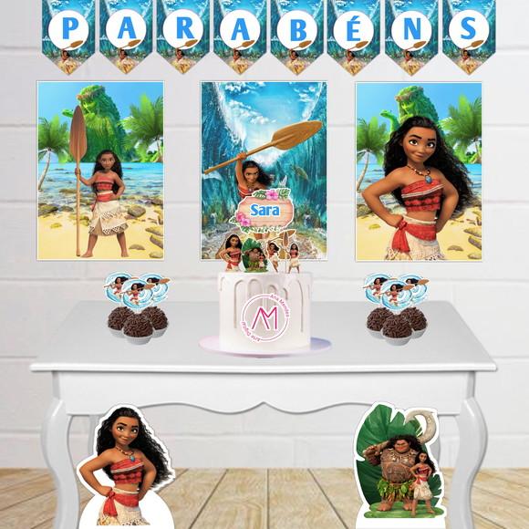 Kit Festa Moana - Arquivo Digital