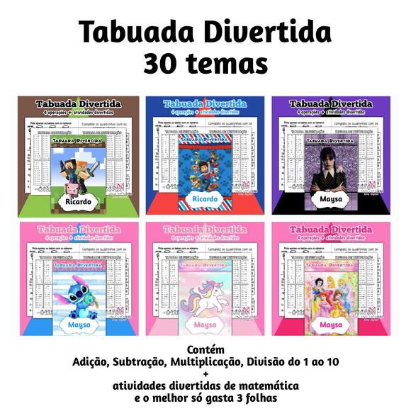 Revista Tabuada Divertida - Arquivo