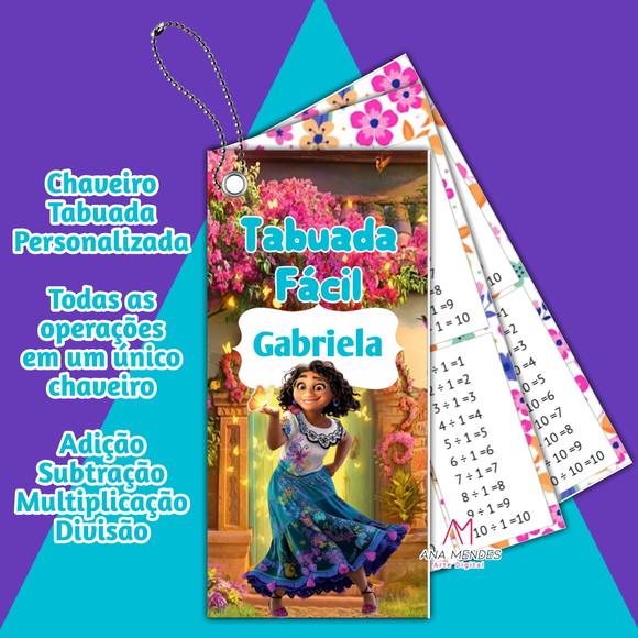 Tabuada Personalizada - Arquivo Digital