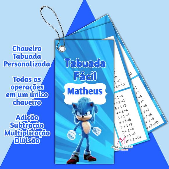 Tabuada Personalizada - Arquivo Digital