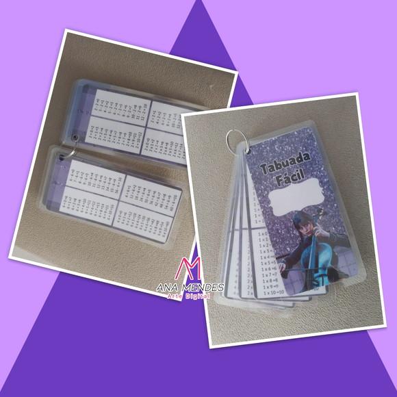 Tabuada Personalizada - Arquivo Digital