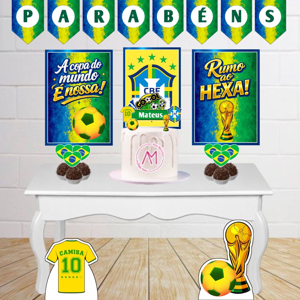 Kit festa copa do mundo