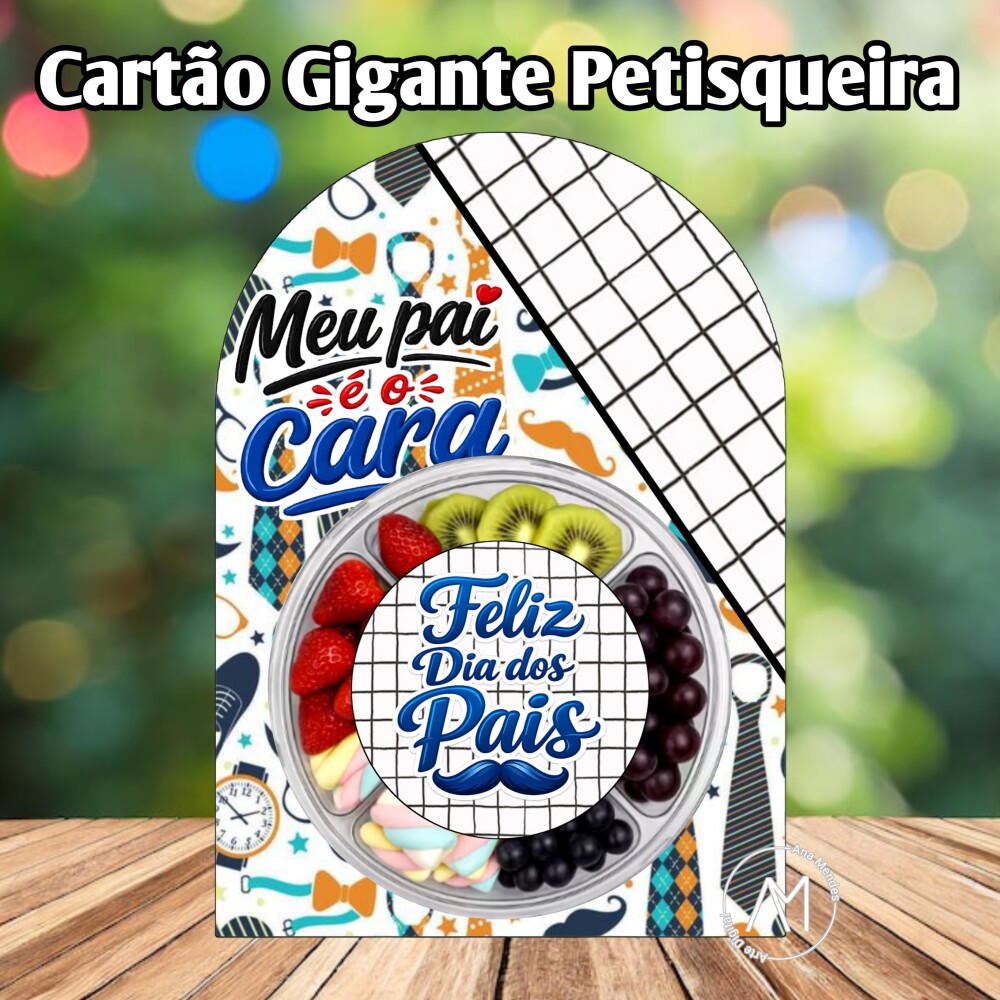 Cartão gigante petisqueira arquivo