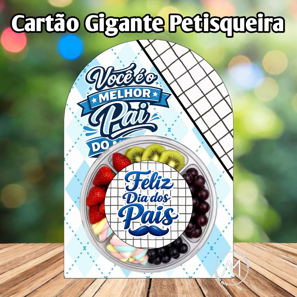 Cartão gigante petisqueira arquivo