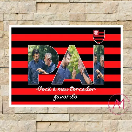 Arquivo Quadro Times de Futebol Dia dos Pais
