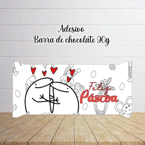 Arquivo Barra de Chocolate Flrok Páscoa