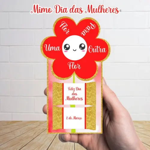 Cartão Dia das Mulheres Arquivo Digital