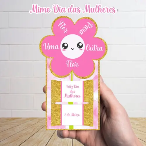 Cartão Dia das Mulheres Arquivo Digital