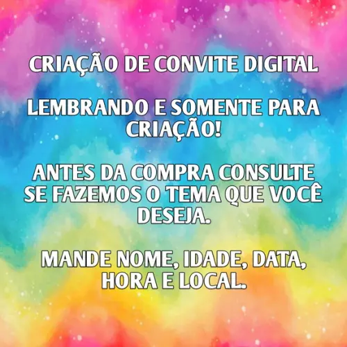 Criação de Convite Digital