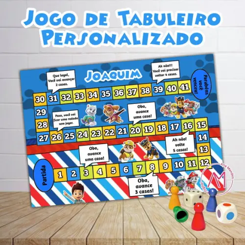 Jogo de Tabuleiro Vários Temas - Arquivo Digital