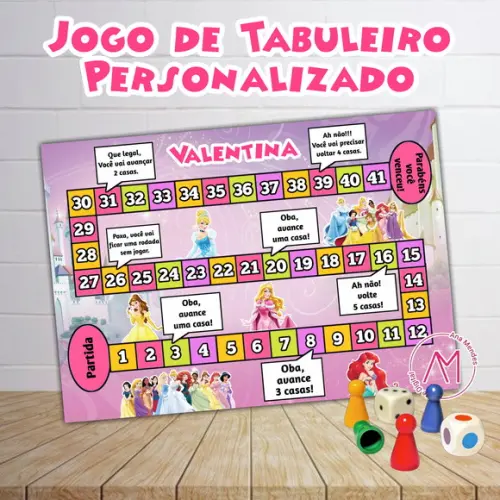 Jogo de Tabuleiro Vários Temas - Arquivo Digital