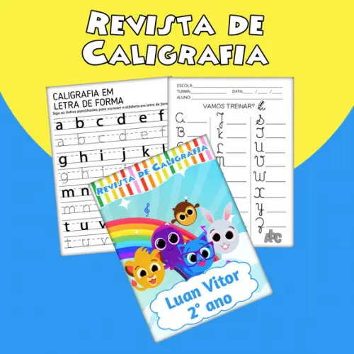 Revista Caligrafia Arquivo Digital - Vários Temas