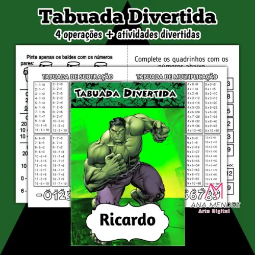Revista Tabuada Divertida - Arquivo