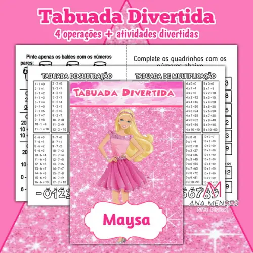Revista Tabuada Divertida - Arquivo