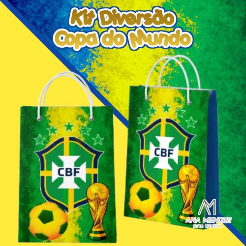 Kit diversão copa do mundo