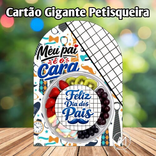 Cartão gigante petisqueira arquivo