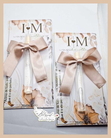 Lembrancinha Casamento Perfume/ Home Spray