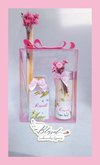 Lembrancinha 15 Anos Kit Aromatizador + Vela