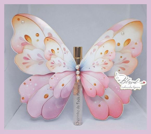 Lembrancinha Borboleta Home Spray/mini Perfume para Bolsa