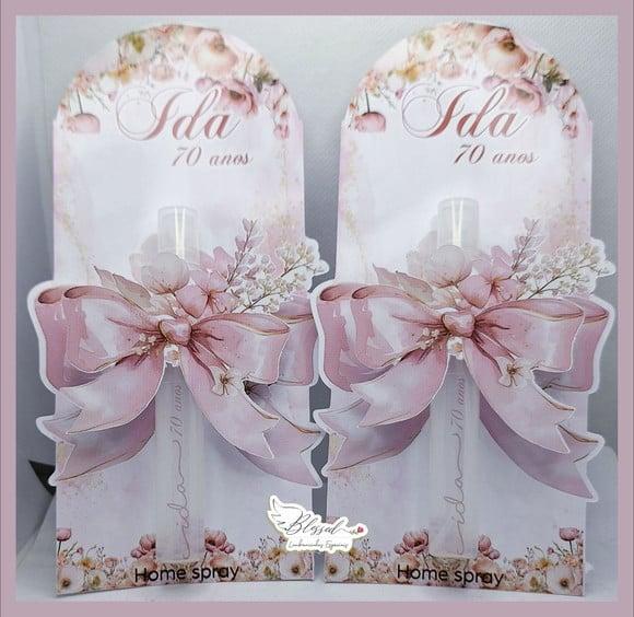 Lembrancinha Casamento 50 Anos Home Spray/perfume de Bolsa