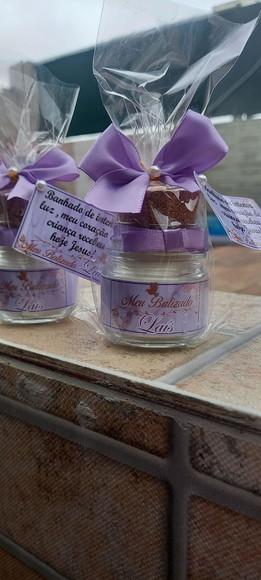Lembrancinha Batizado Vela Perfumada