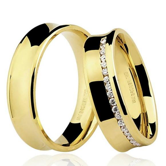 Aliança em Ouro 18k
