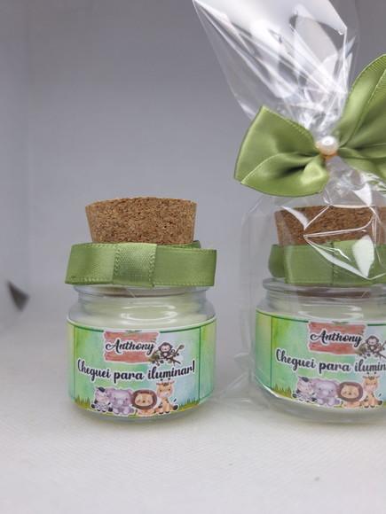 Lembrancinha Maternidade Vela Aromática