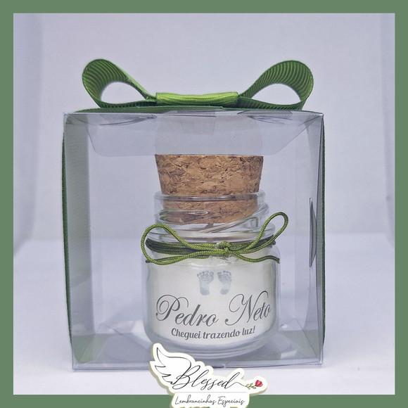 Lembrancinha Maternidade Mini Vela Perfumada