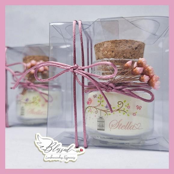 Lembrancinha Mini Vela Perfumada Nascimento