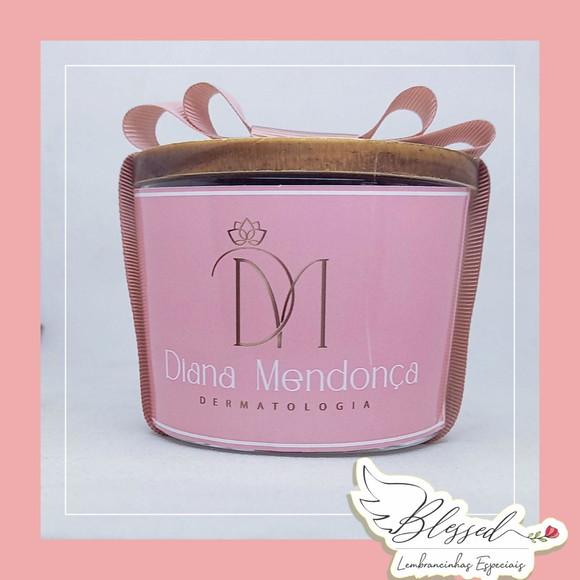 Lembrancinha Maternidade Vela Aromática