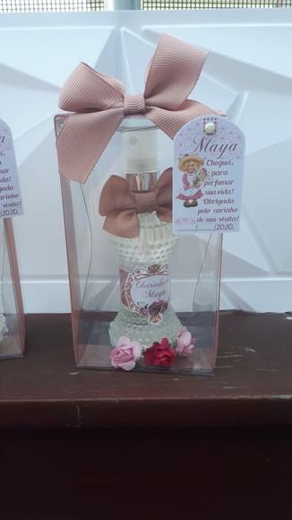 1 frasco alcool em gel personalizado para visitas!