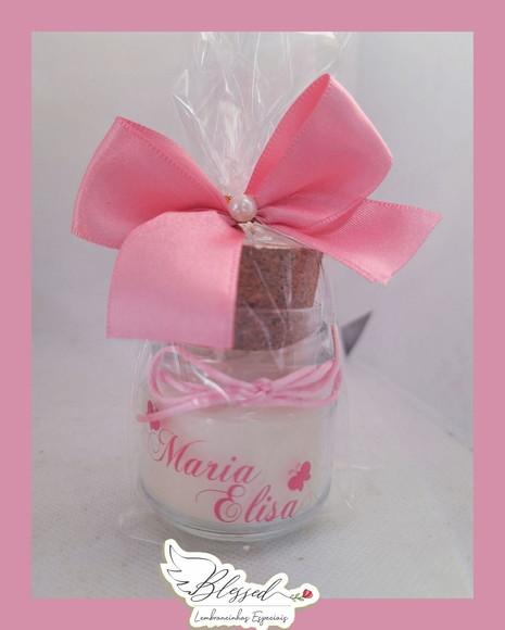 Lembrancinha Batizado Mini Velinha
