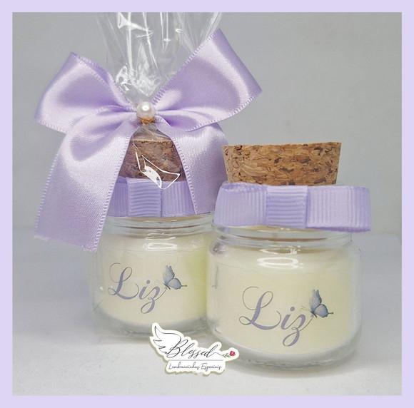 Lembrancinha Maternidade Vela Perfumada com Embalagem