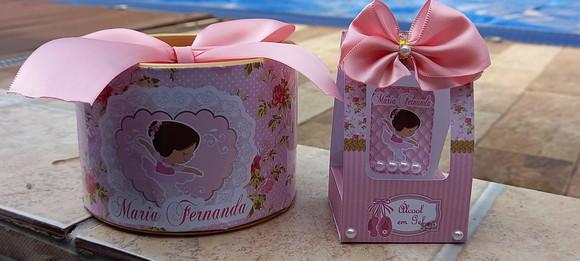 Lembrancinha Maternidade Kit Bailarina