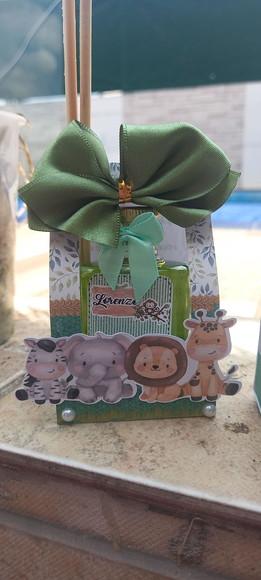 Lembrancinha Maternidade Safari Aromatizador