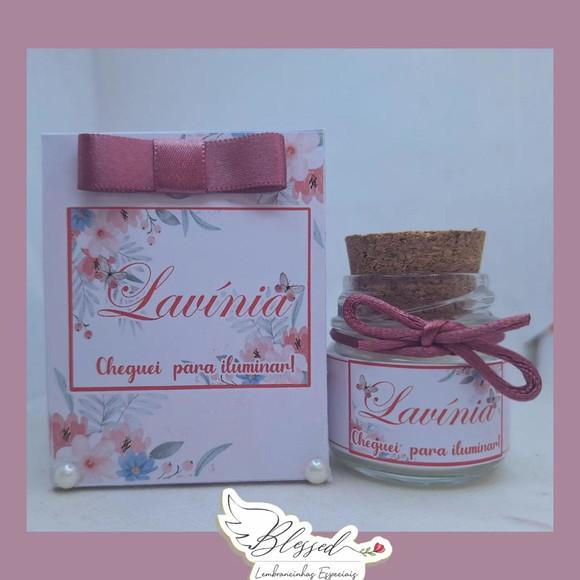 Lembrancinha Brinde Comercial Vela Perfumada