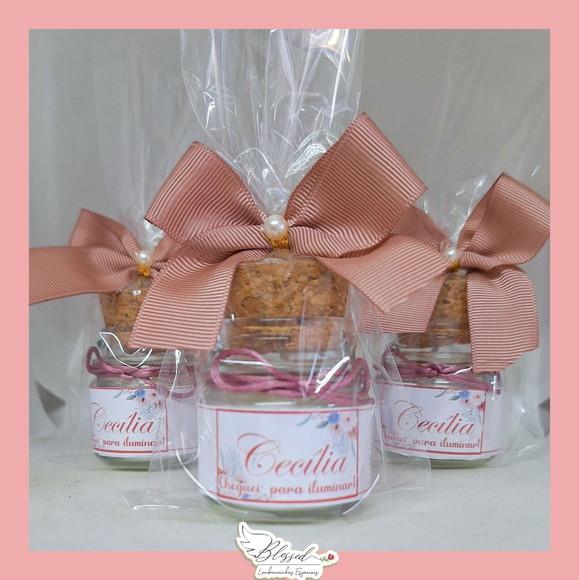 Lembrancinha Mini Vela Perfumada