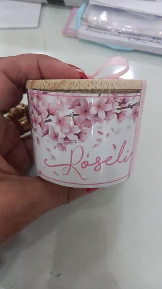 Lembrancinha Vela Perfumada