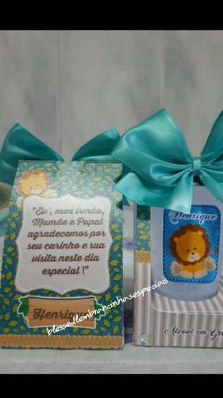 Lembrancinha Maternidade Leãozinho
