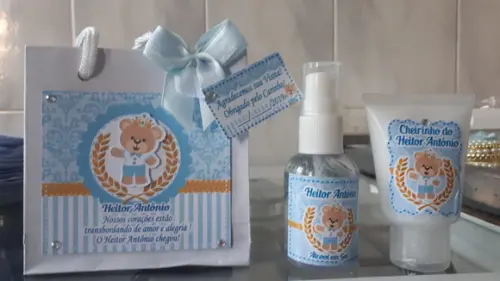 Lembrancinha Maternidade ursinho principe
