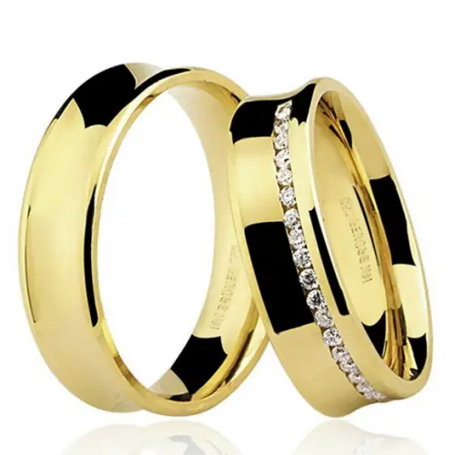 Aliança em Ouro 18k